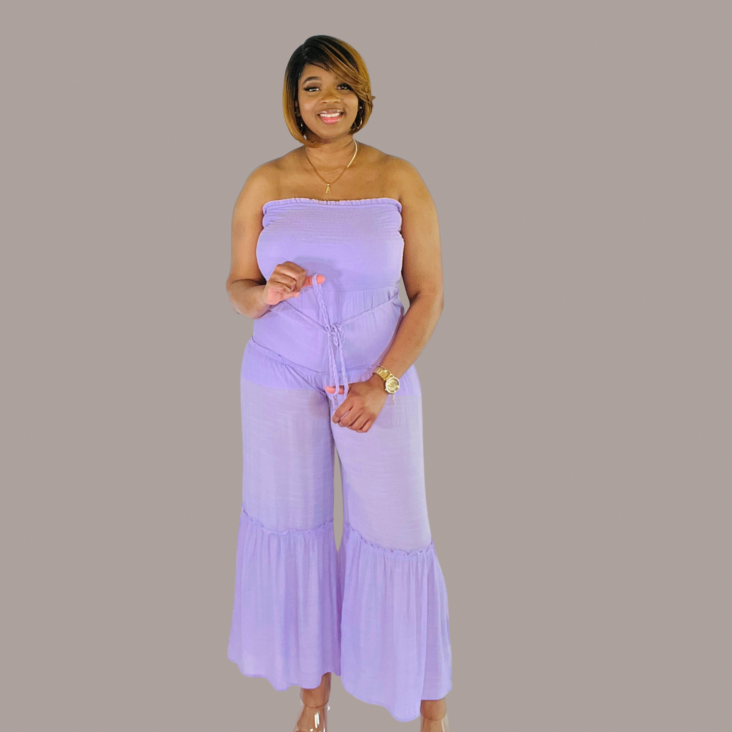 Women Wide Leg Jumpsuit