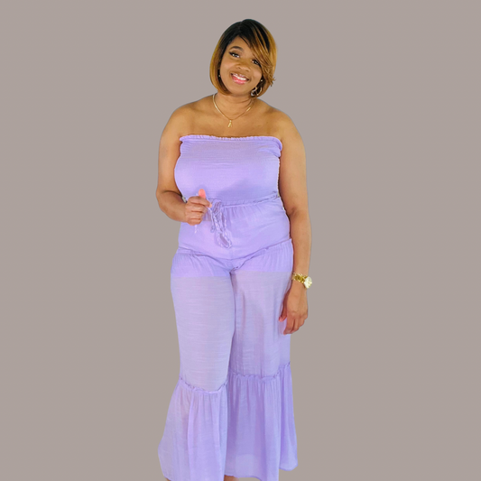 Women Wide Leg Jumpsuit